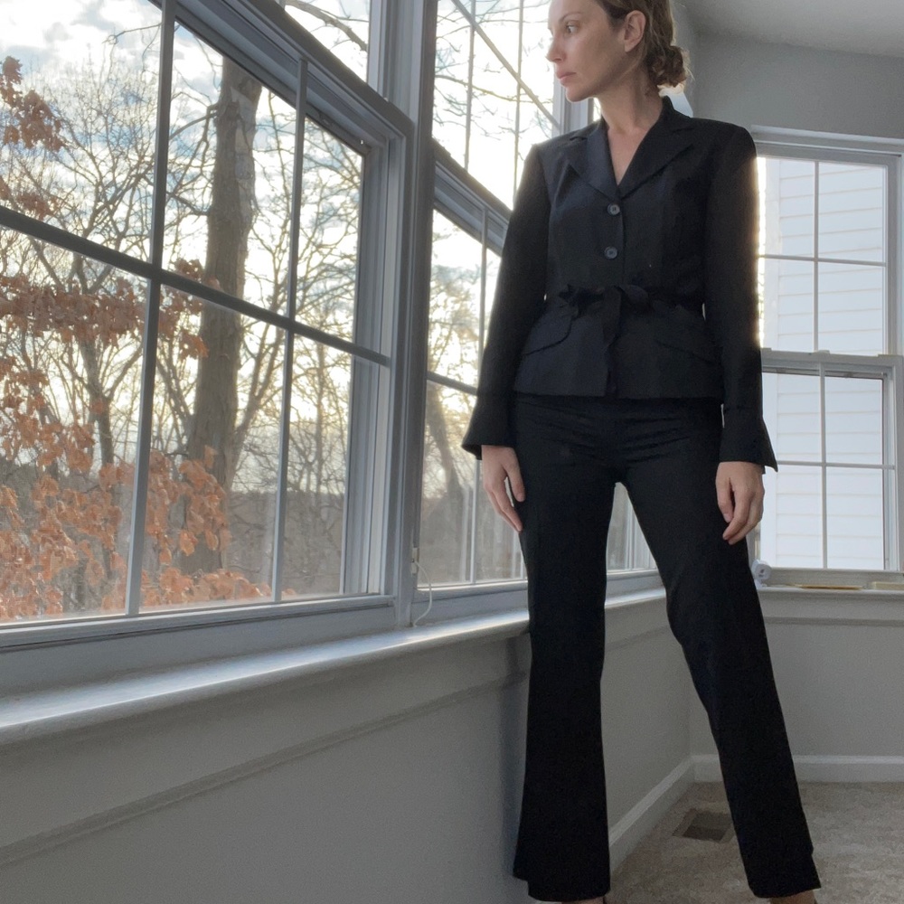 ❌❌ SOLD ❌❌ Trina Turk two piece black suit